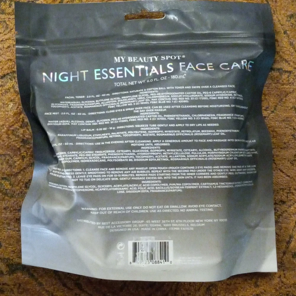 Night Essentials Face Care My Beauty Spot New